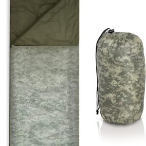 Sleeping Bag, 28 x 73", Olive Drab