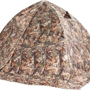 Ultralight 2 Person Backpacking Tent 4 Season Waterproof Camping Tent Double Layer Cold Weather Easy Set Up Tents for Family Camp, Hiking, Hunting Outdoor Mountaineering Travel